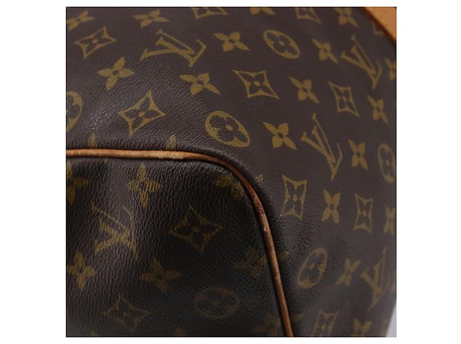 LOUIS VUITTON Monogram Keepall 55 Boston Bag M41424 LV Auth 202683A Monograma - vista 16