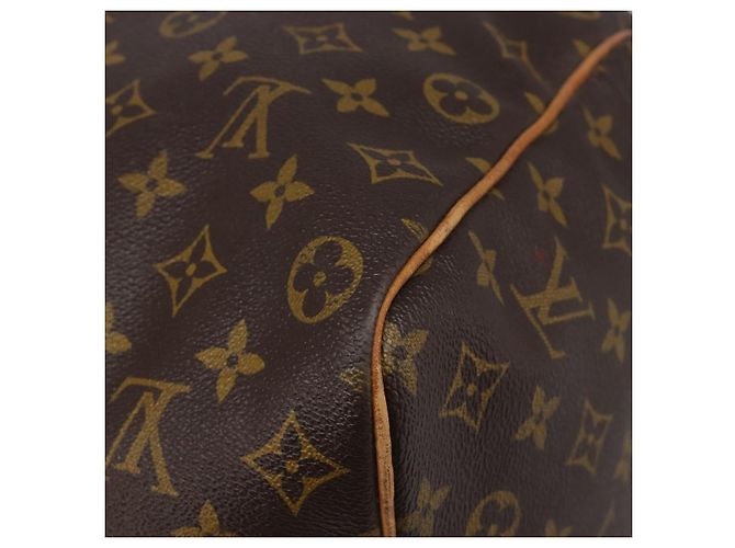 LOUIS VUITTON Monogram Keepall 55 Boston Bag M41424 LV Auth 202683A Monograma - vista 17
