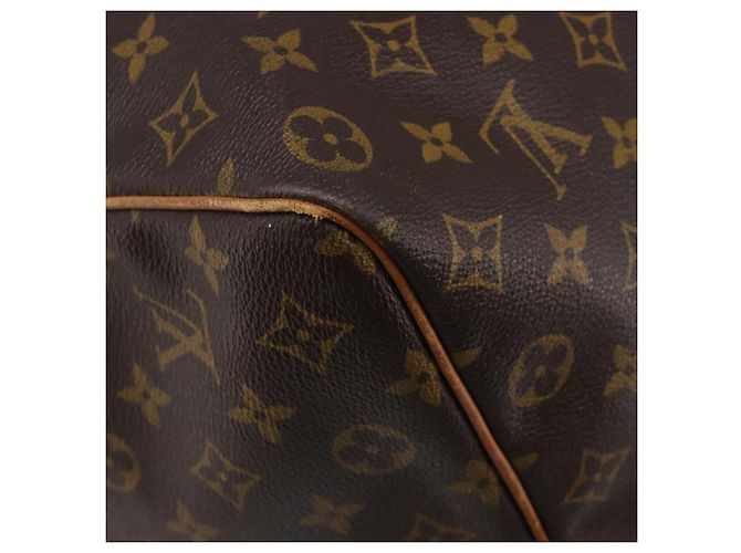 LOUIS VUITTON Monogram Keepall 55 Boston Bag M41424 LV Auth 202683A Monograma - vista 18