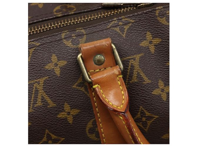 LOUIS VUITTON Monogram Keepall 55 Boston Bag M41424 LV Auth 202683A Monograma - vista 20