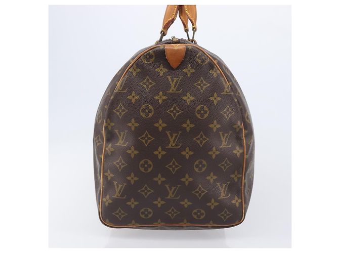 LOUIS VUITTON Monogram Keepall 55 Boston Bag M41424 LV Auth 202683A Monograma - vista 4