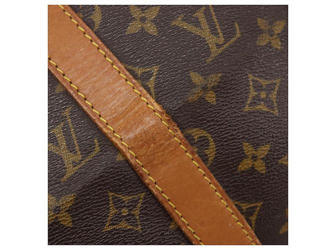 LOUIS VUITTON Monogram Keepall 55 Boston Bag M41424 LV Auth 202683A Monograma - vista 8