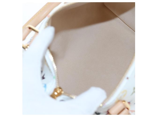 LOUIS VUITTON Monogram Multicolor Speedy Bandouliere 25 M45948 Auth 202510SM Bianco - vista 11