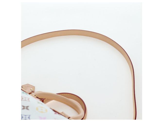 LOUIS VUITTON Monogram Multicolor Speedy Bandouliere 25 M45948 Auth 202510SM Bianco - vista 15