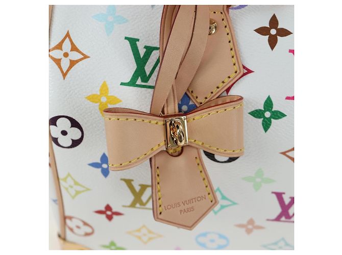 LOUIS VUITTON Monogram Multicolor Speedy Bandouliere 25 M45948 Auth 202510SM Bianco - vista 21