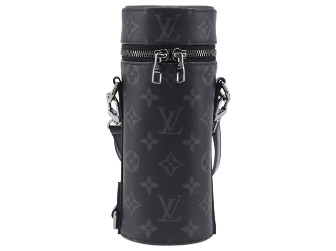 LOUIS VUITTON Monogram Eclipse Bottle Holder Porte Boutille GI0398 Auth 202678M Monogramme - vue 13