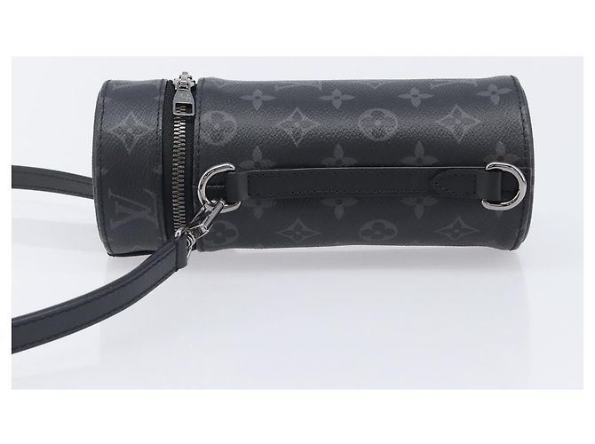 LOUIS VUITTON Monogram Eclipse Bottle Holder Porte Boutille GI0398 Auth 202678M Monogramme - vue 4