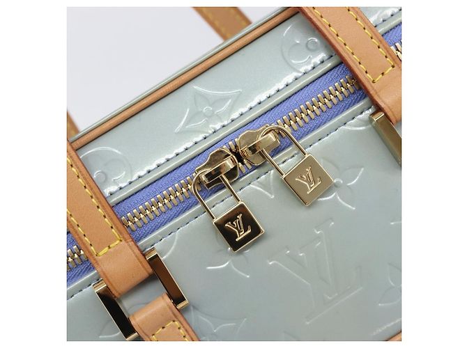 Borsa LOUIS VUITTON Vernis Sullivan Horizontal PM Lavende M91268 LV Auth 204912V Lavanda - vista 19