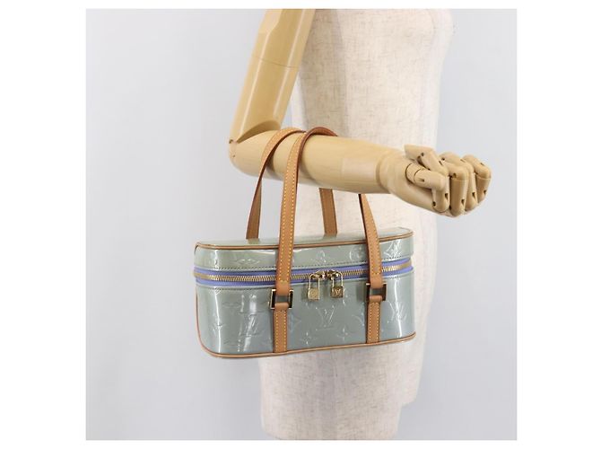 Borsa LOUIS VUITTON Vernis Sullivan Horizontal PM Lavende M91268 LV Auth 204912V Lavanda - vista 24