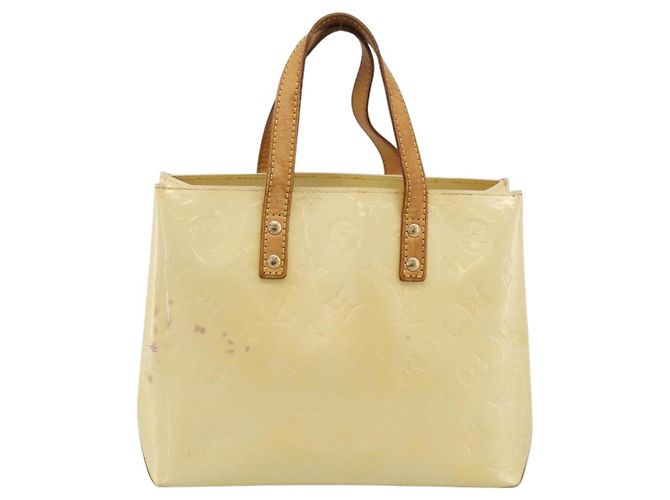 LOUIS VUITTON Monogram Vernis Reade PM Hand Bag Gris M91145 LV Auth ep16265 Grau - Ansicht 13