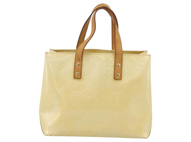 LOUIS VUITTON Monogram Vernis Reade PM Hand Bag Gris M91145 LV Auth ep16265 Grau - Ansicht 2