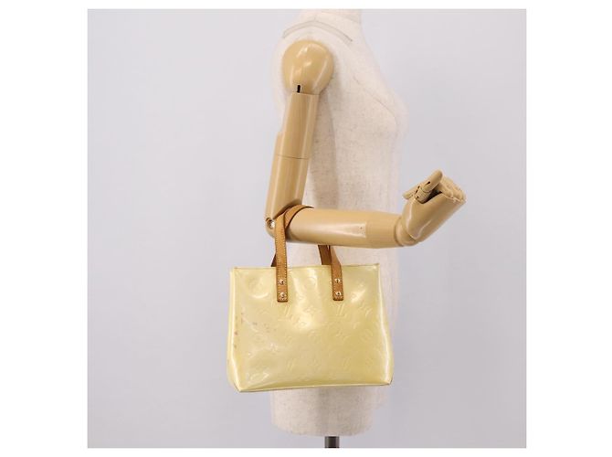 LOUIS VUITTON Monogram Vernis Reade PM Hand Bag Gris M91145 LV Auth ep16265 Grau - Ansicht 22