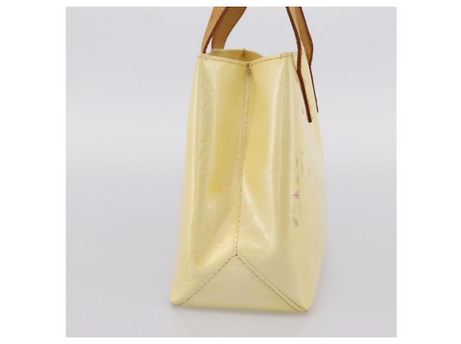 LOUIS VUITTON Monogram Vernis Reade PM Hand Bag Gris M91145 LV Auth ep16265 Grau - Ansicht 3