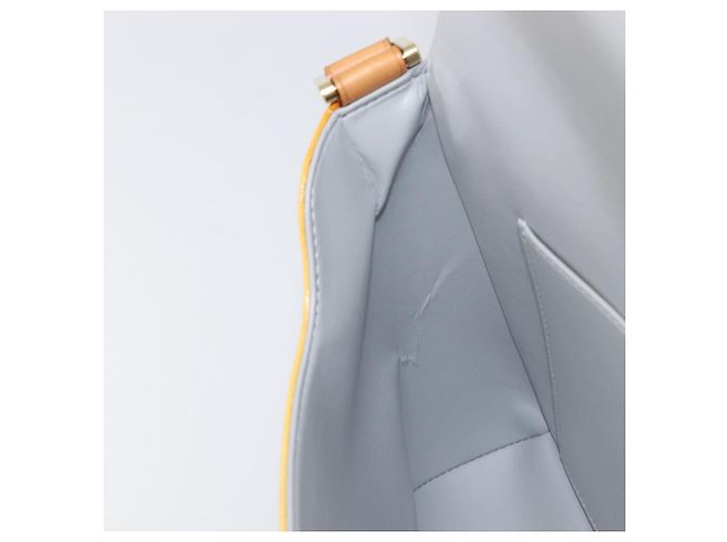 LOUIS VUITTON Monogram Vernis Thompson Street Bag Gris M91008 LV Auth ep15855 Grigio - vista 21