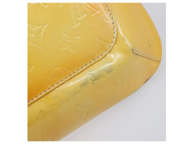 LOUIS VUITTON Monogram Vernis Thompson Street Bag Gris M91008 LV Auth ep15855 Grigio - vista 9