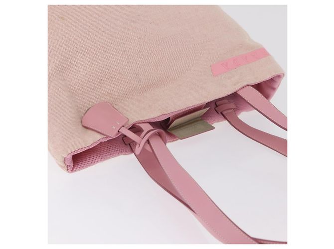 PRADA Sports Tote Bag Canvas Pink Auth 201301 Tragetasche - Ansicht 14