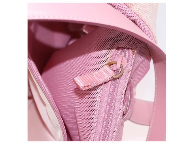 PRADA Sports Tote Bag Canvas Pink Auth 201301 Tragetasche - Ansicht 29