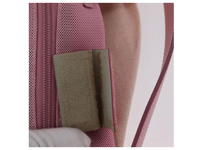 PRADA Sports Tote Bag Canvas Pink Auth 201301 Tragetasche - Ansicht 9
