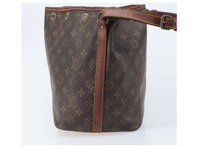 Bolso de hombro LOUIS VUITTON Monogram Petit Noe M42226 LV Auth 200453 Monograma - vista 4