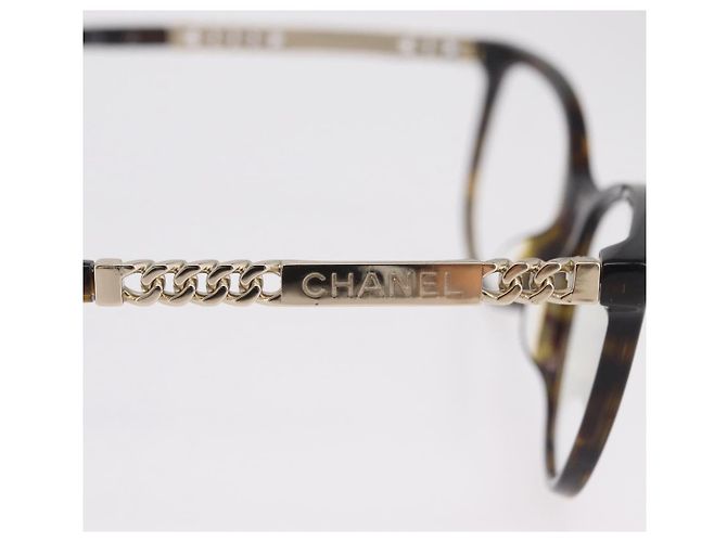 CHANEL Sunglasses Plastic Black CC Auth ka6384 - view 8