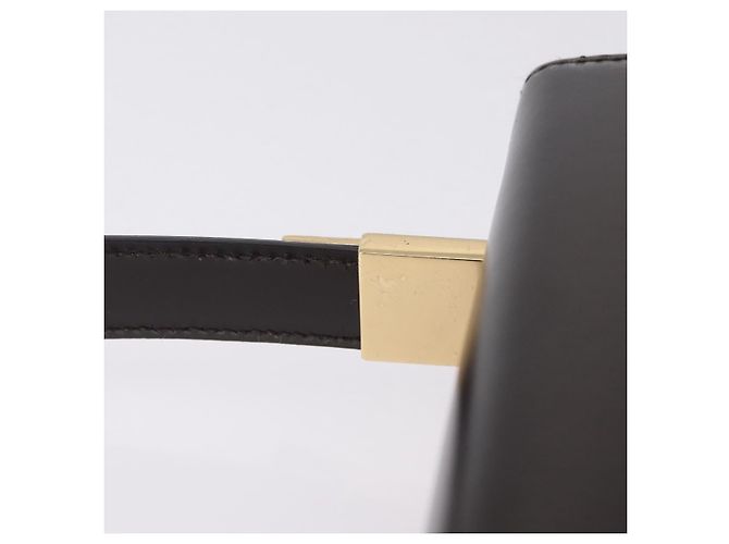Borsa Salvatore Ferragamo in pelle marrone tono oro Auth mr2958A - vista 15