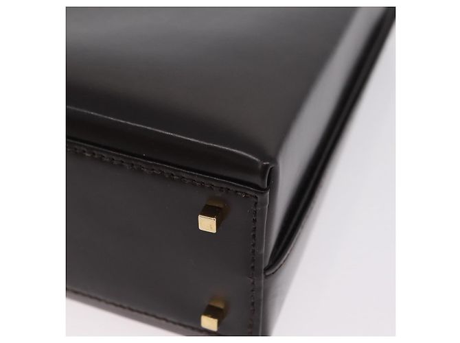 Borsa Salvatore Ferragamo in pelle marrone tono oro Auth mr2958A - vista 19