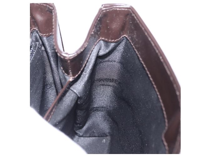 Borsa Salvatore Ferragamo in pelle marrone tono oro Auth mr2958A - vista 23
