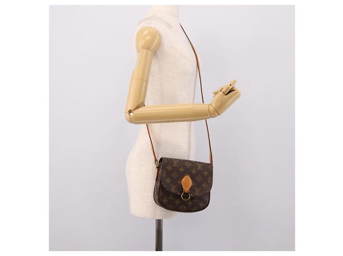 LOUIS VUITTON Monogram Saint Cloud PM Shoulder Bag M51244 LV Auth mr2967A Monograma - vista 27