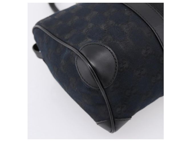 Borsa a mano GUCCI GG Canvas Nero Argento 000 0851 3754 Auth ep16134 - vista 16