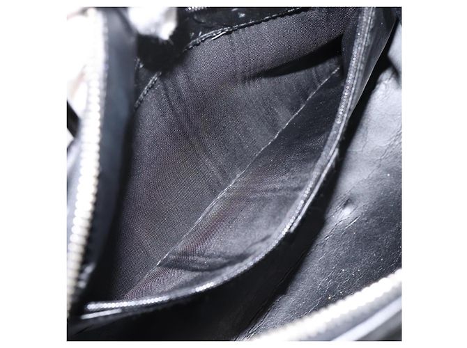 Borsa a mano GUCCI GG Canvas Nero Argento 000 0851 3754 Auth ep16134 - vista 22