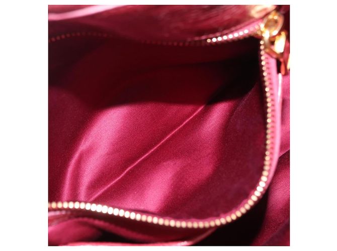 Borsa a mano Miu Miu Matelassé in pelle 2way Rosa Oro Auth 201984A D'oro - vista 31