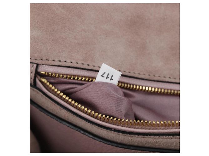 Borsa a tracolla Miu Miu Madras Bijoux in pelle Pink Gold Auth ka6350V Rosa D'oro - vista 12