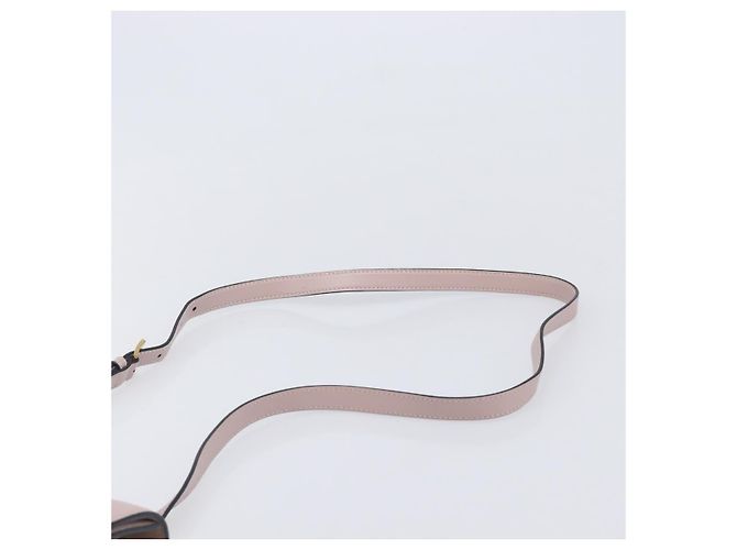 Borsa a tracolla Miu Miu Madras Bijoux in pelle Pink Gold Auth ka6350V Rosa D'oro - vista 14