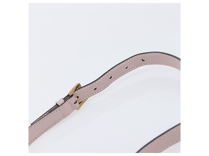 Borsa a tracolla Miu Miu Madras Bijoux in pelle Pink Gold Auth ka6350V Rosa D'oro - vista 15
