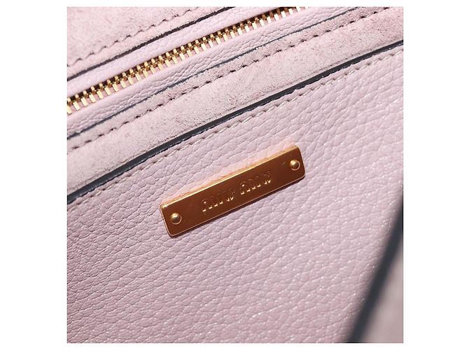 Borsa a tracolla Miu Miu Madras Bijoux in pelle Pink Gold Auth ka6350V Rosa D'oro - vista 25