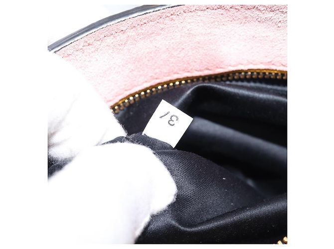 Borsa a mano Miu Miu in pelle 2way Giallo Tono Oro Auth bs37269A - vista 12