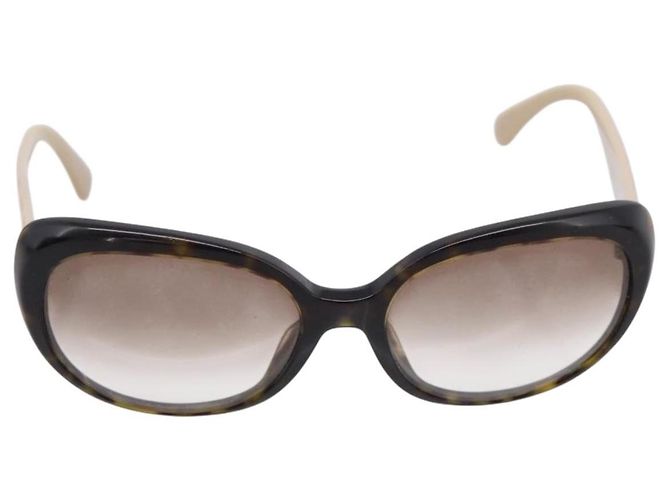 Occhiali da sole CHANEL plastica Black CC Auth bs37324 Nero - vista 13