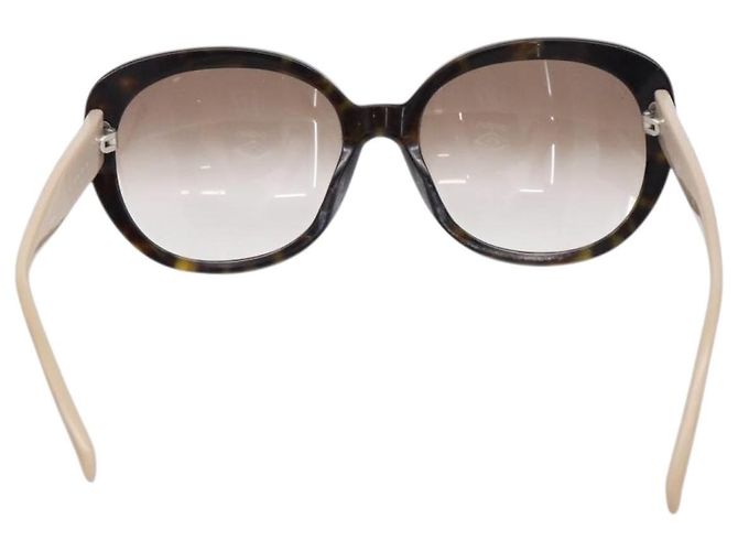 Occhiali da sole CHANEL plastica Black CC Auth bs37324 Nero - vista 2