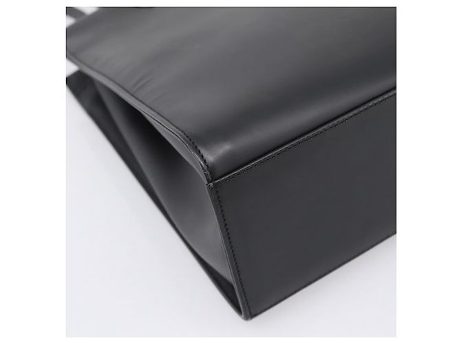 Borsa a mano GUCCI Bamboo in pelle 2way Nera Argento 002 1016 Auth BA16192 Nero - vista 15