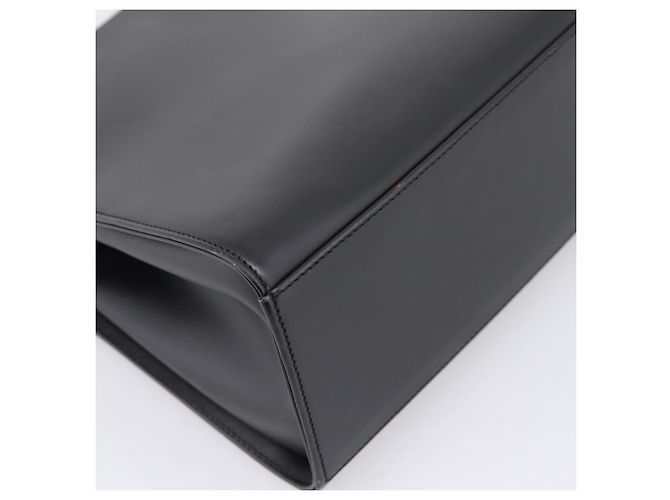 Borsa a mano GUCCI Bamboo in pelle 2way Nera Argento 002 1016 Auth BA16192 Nero - vista 17