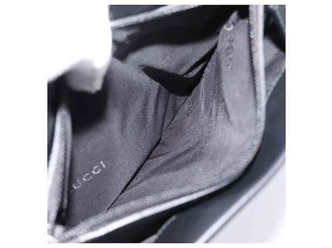 Borsa a mano GUCCI Bamboo in pelle 2way Nera Argento 002 1016 Auth BA16192 Nero - vista 25