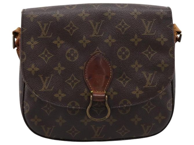 LOUIS VUITTON Monogram Saint Cloud GM Shoulder Bag M51242 LV Auth ep15994 Monogramme - vue 13