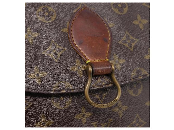LOUIS VUITTON Monogram Saint Cloud GM Shoulder Bag M51242 LV Auth ep15994 Monogramme - vue 19