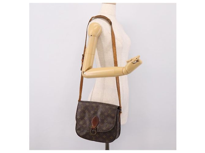 LOUIS VUITTON Monogram Saint Cloud GM Shoulder Bag M51242 LV Auth ep15994 Monogramme - vue 29