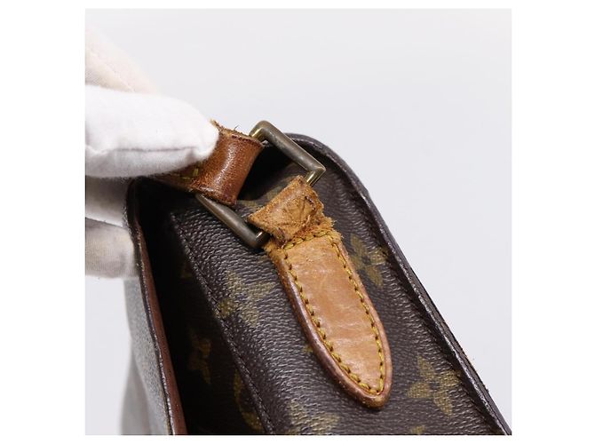 LOUIS VUITTON Monogram Saint Cloud GM Shoulder Bag M51242 LV Auth ep15994 Monogramme - vue 9