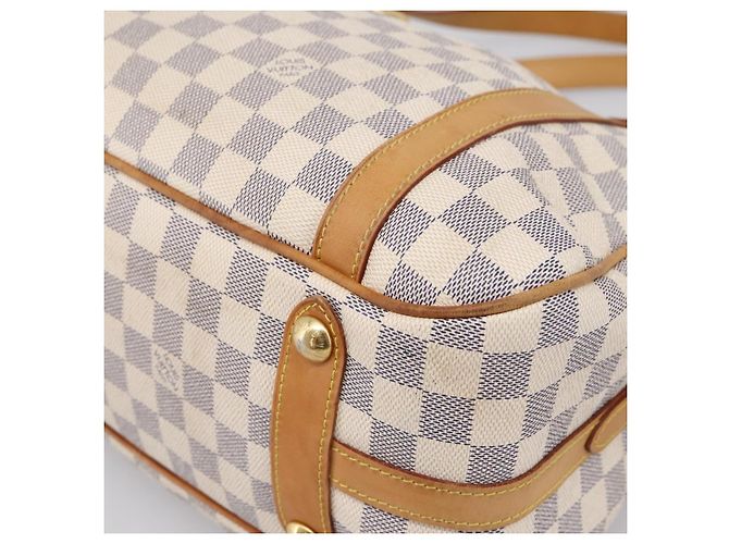 Borsa Tote LOUIS VUITTON Damier Azur Stresa GM M51186 LV Auth 206362A - vista 14