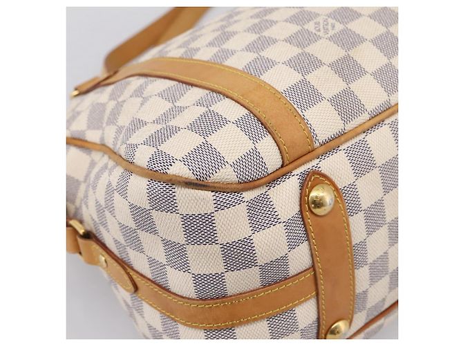 Borsa Tote LOUIS VUITTON Damier Azur Stresa GM M51186 LV Auth 206362A - vista 15