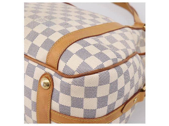 Borsa Tote LOUIS VUITTON Damier Azur Stresa GM M51186 LV Auth 206362A - vista 16