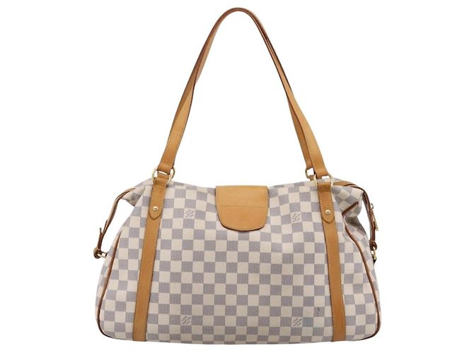 Borsa Tote LOUIS VUITTON Damier Azur Stresa GM M51186 LV Auth 206362A - vista 2