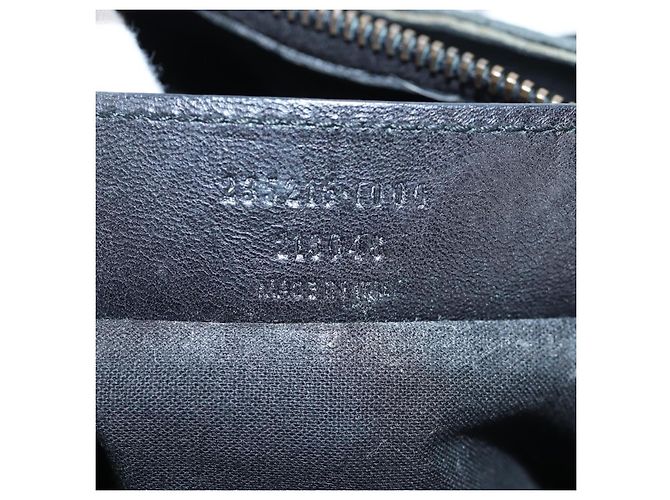 Borsa BALENCIAGA Classic Vero in pelle 2way Nera 235216 Auth BA15797V Nero - vista 12